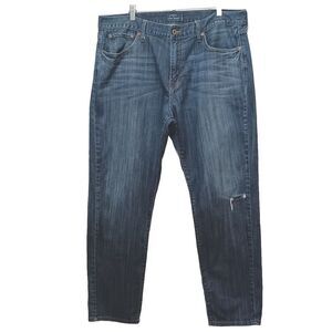 Lucky Brand Men's 221 Original Straight Jeans Size 38x32 Distressed